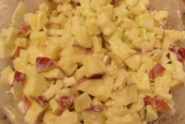 Свежий и Хрустящий: Салат из Фенхеля и Яблока