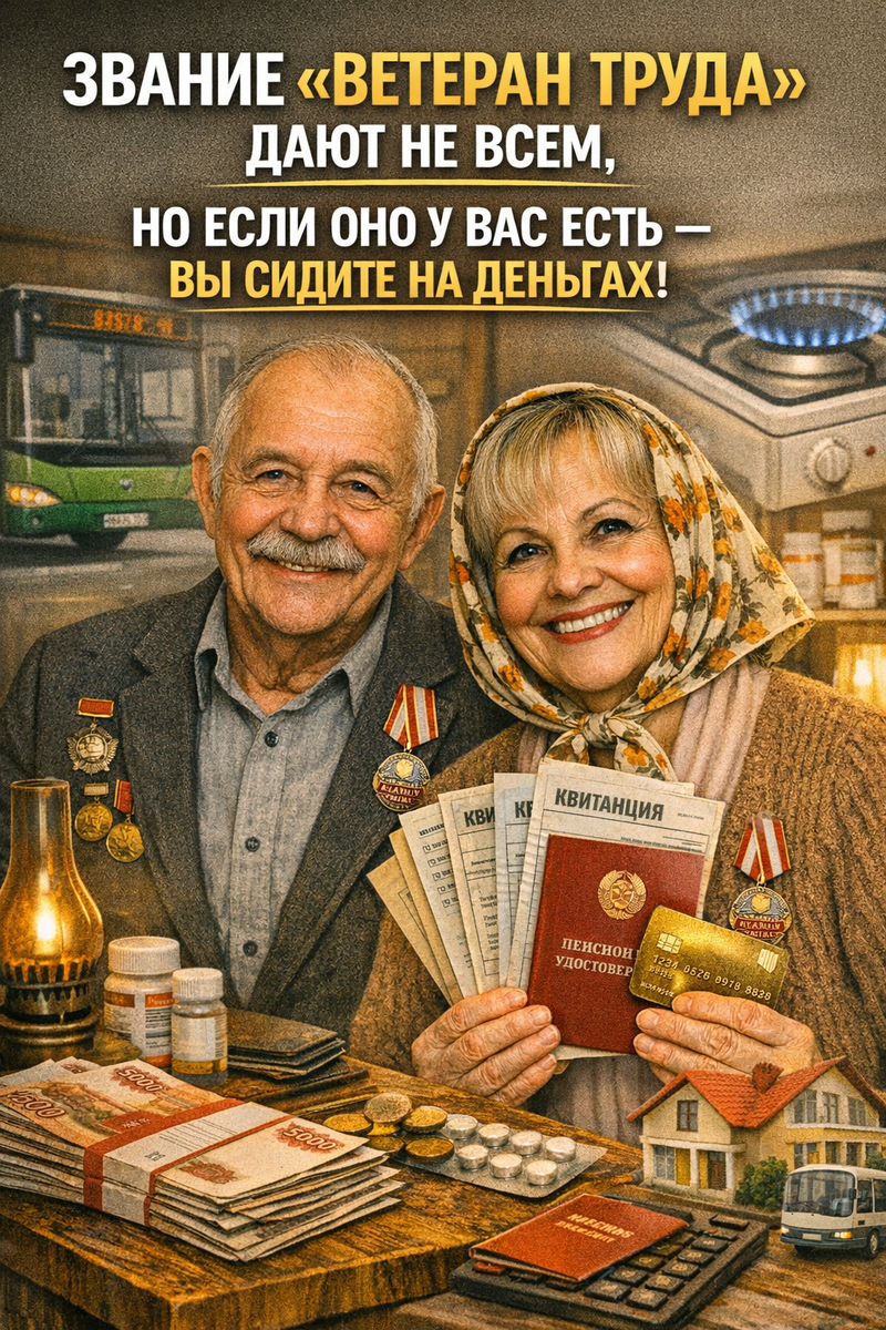 Как статус ветерана труда может обернуться выгодой для вас