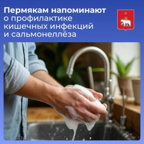 Пермякам напоминают о профилактике кишечных инфекций и сальмонеллёза