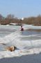 На Мулянке девочка провалилась под лед