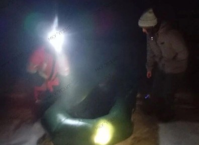 В Краснокамском округе спасли рыбака на реке