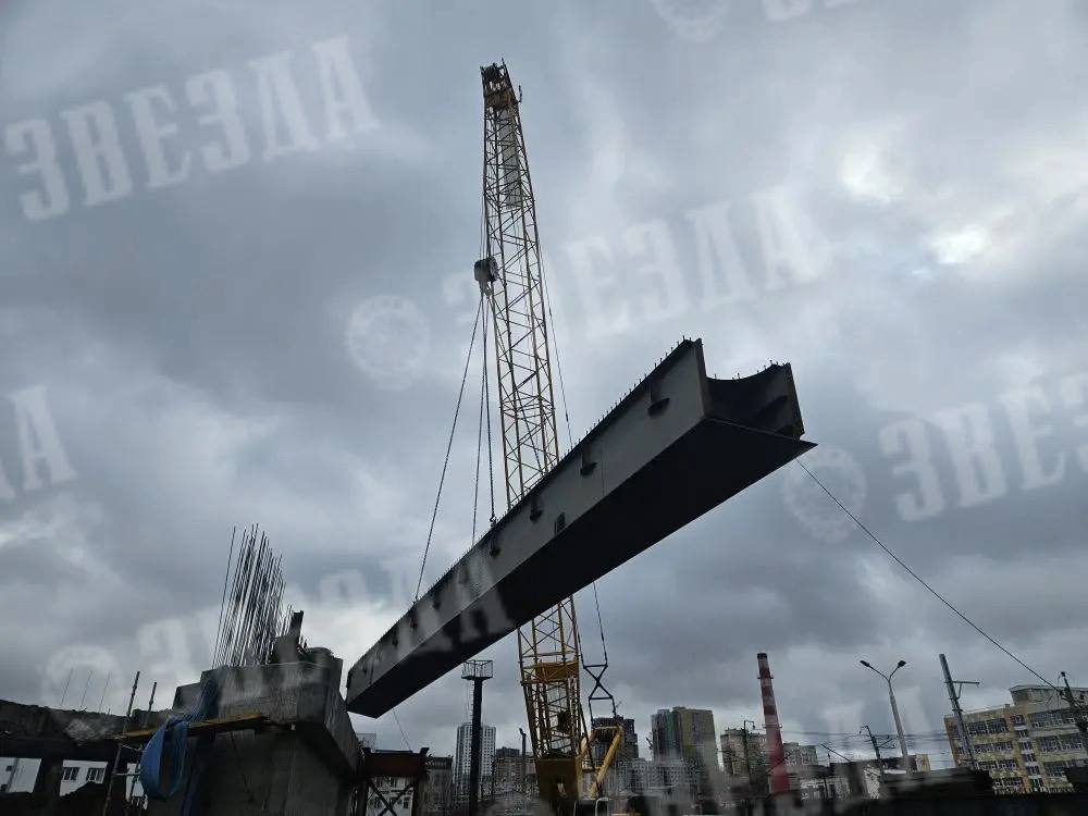 Монтаж пролетных строений путепровода на шоссе Космонавтов начался в Перми Монтаж пролетных строений путепровода на шоссе Космонавтов начался в Перми