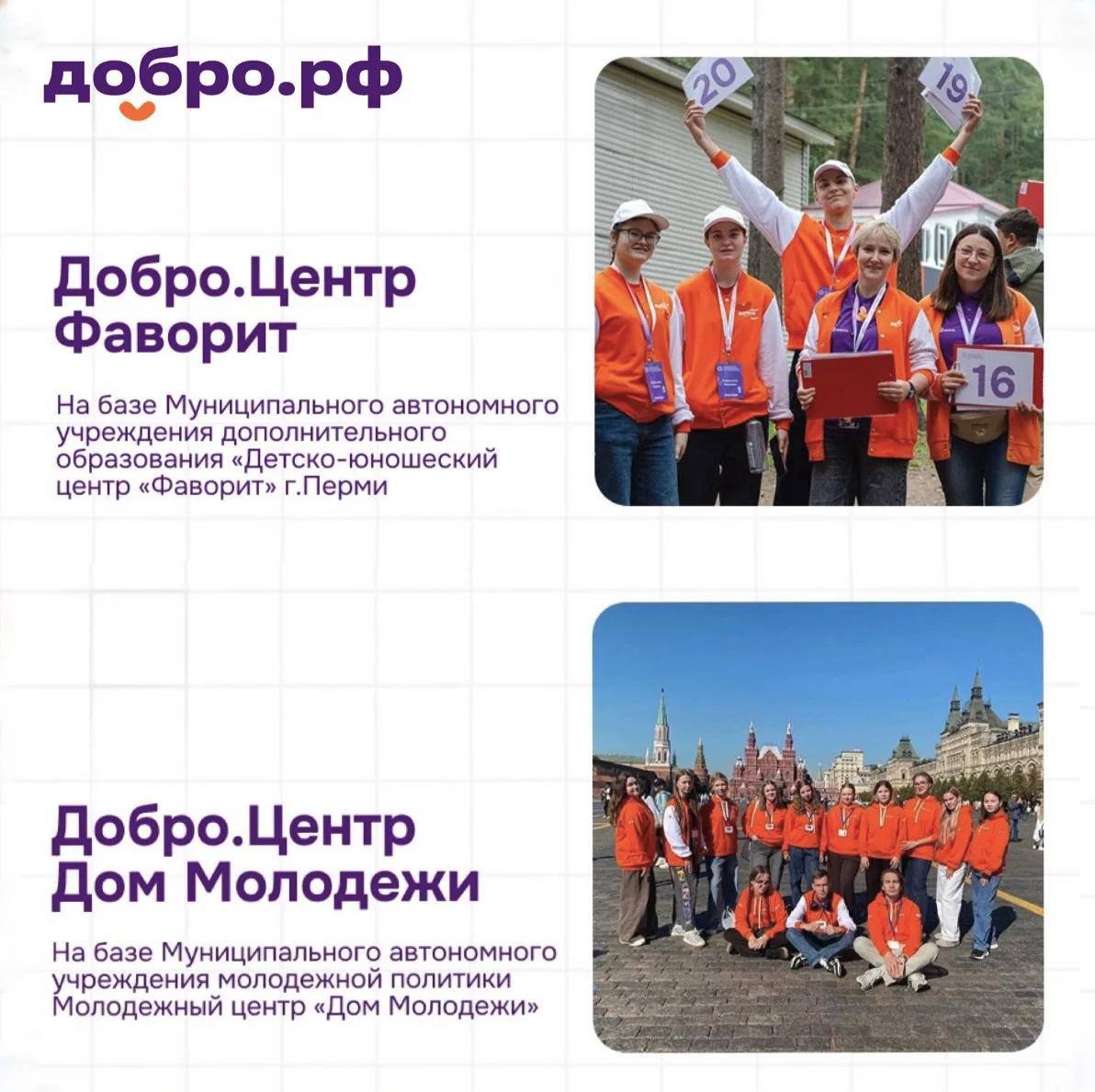 Два пермских Добро.Центра вошли в число лучших в России