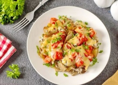 Кабачки и вешенки в духовке: кусочек лета на вашем столе