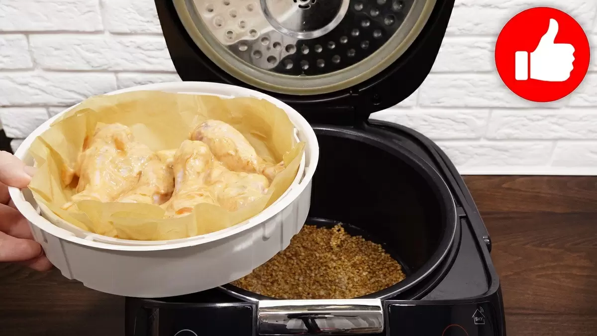 Нежные куриные голени на пару с гречкой: идеальный рецепт для обеда