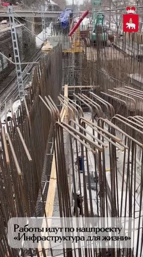 Рассказываем и показываем, как продвигается реконструкция путепровода по ул. Монастырской в Перми