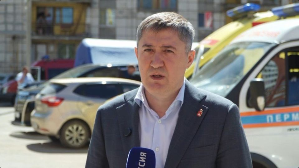 Корпус нейрохирургии пострадал во время атаки украинских дронов в Перми