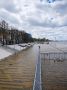Пермская набережная начала уходить под воду, пишут в соцсетях