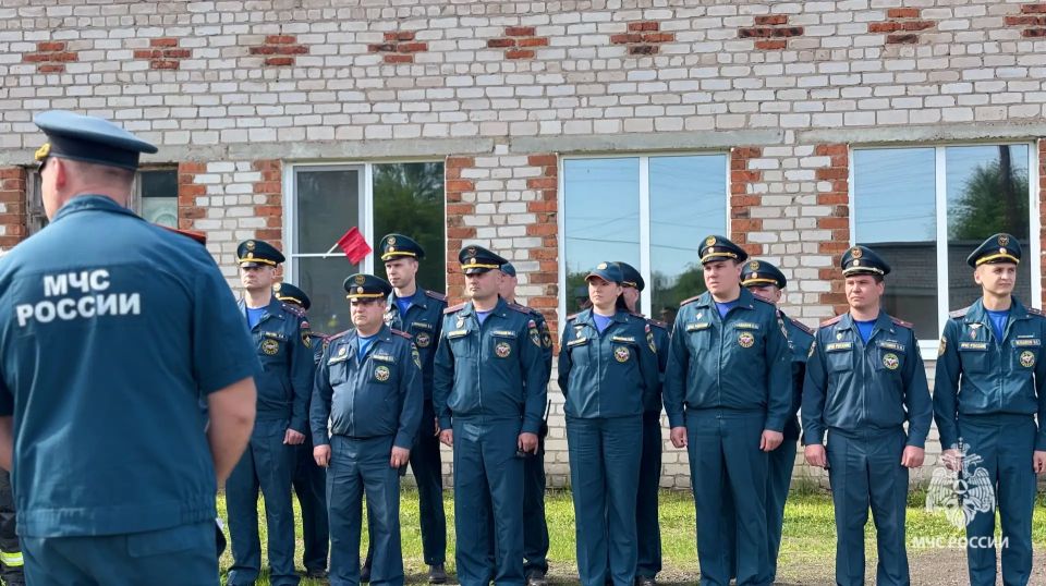 Огненная тренировка: пожарнотактические учения в селе Заболотово Огненная тренировка: пожарнотактические учения в селе Заболотово