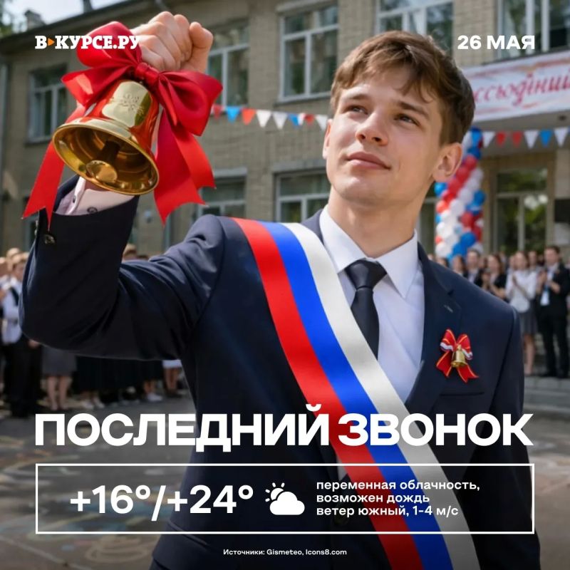 Доброе утро! Поздравляем всех выпускников с праздником