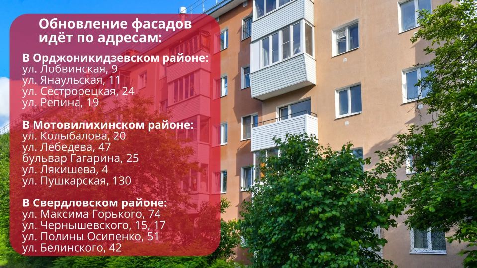 #Пермьвпорядке: продолжаем капремонт фасадов #Пермьвпорядке: продолжаем капремонт фасадов