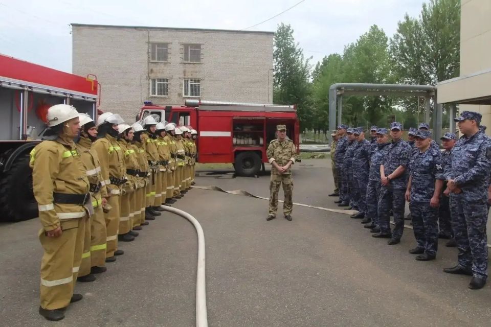 В Перми прошёл учебно-методический сбор с начальниками инспекций пожарной безопасности Приволжского округа Росгвардии