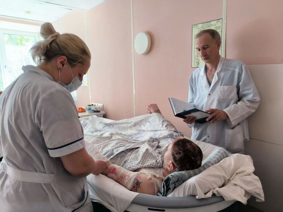 В Прикамье врачи спасают мужчину с 50% ожогов тела после пожара