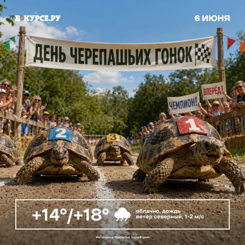 Доброе утро! Сегодня +18 градусов и дождь
