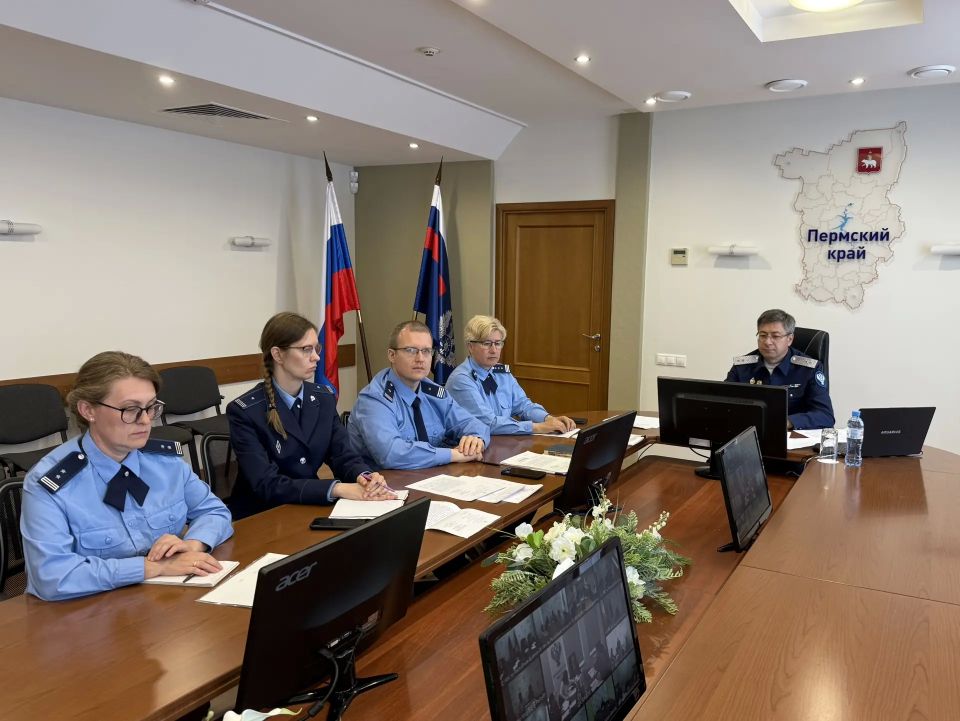 8 июня 2026 года руководитель УФК по Пермскому краю Оловянников Д.А. принял участие в совещании в формате видео-конференц-связи под председательством первого заместителя руководителя Федерального казначейства Э.А. Исаева