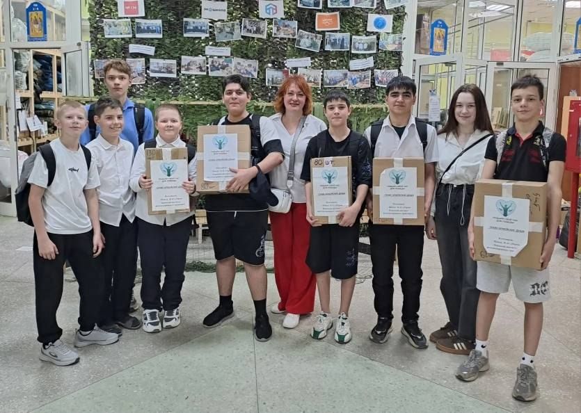 Пермские школьники и студенты собрали большую партию дополнительной помощи для военнослужащих