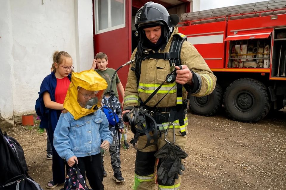О пожарной безопасности — детям: в Прикамье прошел единый день профилактики