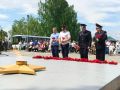 В Кунгуре руководитель территориального следственного отдела принял участие в зажжении Вечного огня у мемориала «Скорбящая мать»