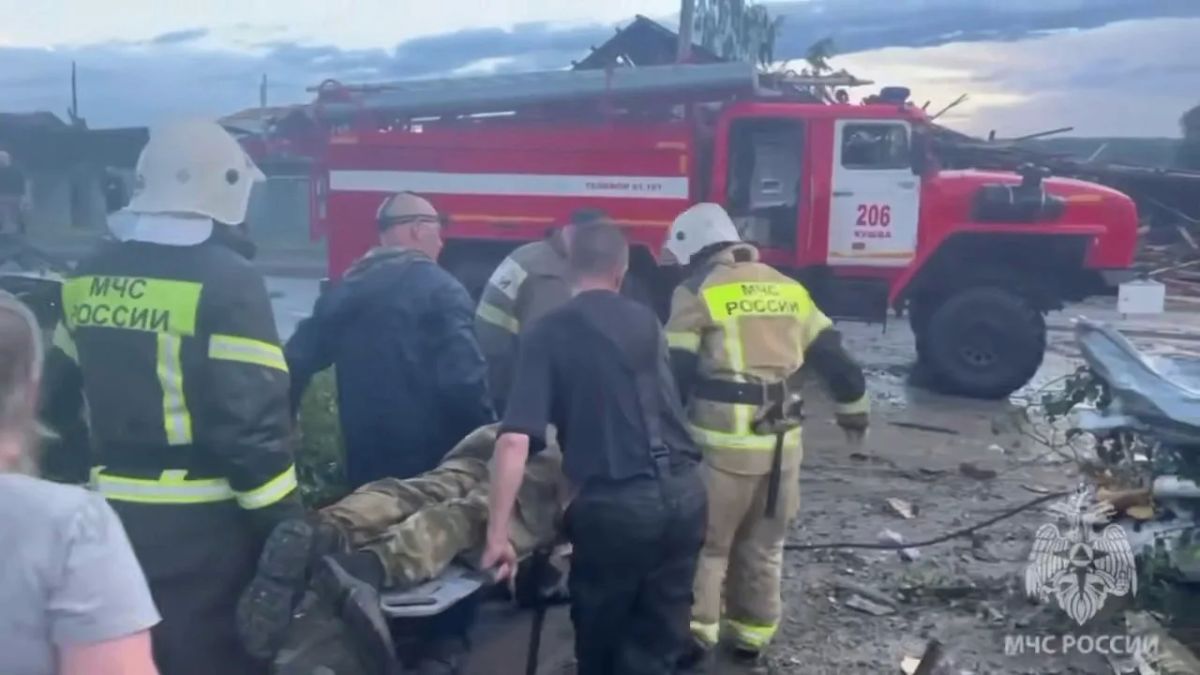 Погодный «апокалипсис» произошел на границе с Пермским краем, в городе Кушва Погодный «апокалипсис» произошел на границе с Пермским краем, в городе Кушва