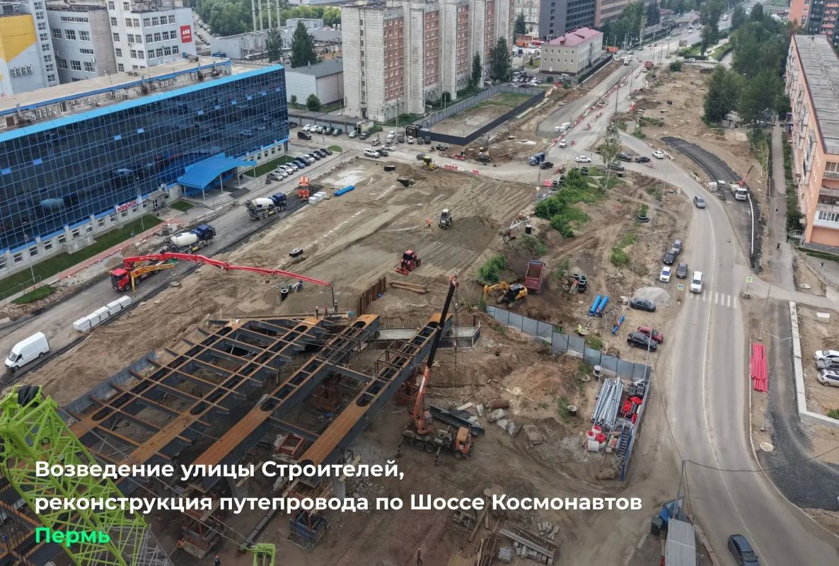 На путепроводе у Мориона завершился монтаж пролетного строения правого направления На путепроводе у Мориона завершился монтаж пролетного строения правого направления