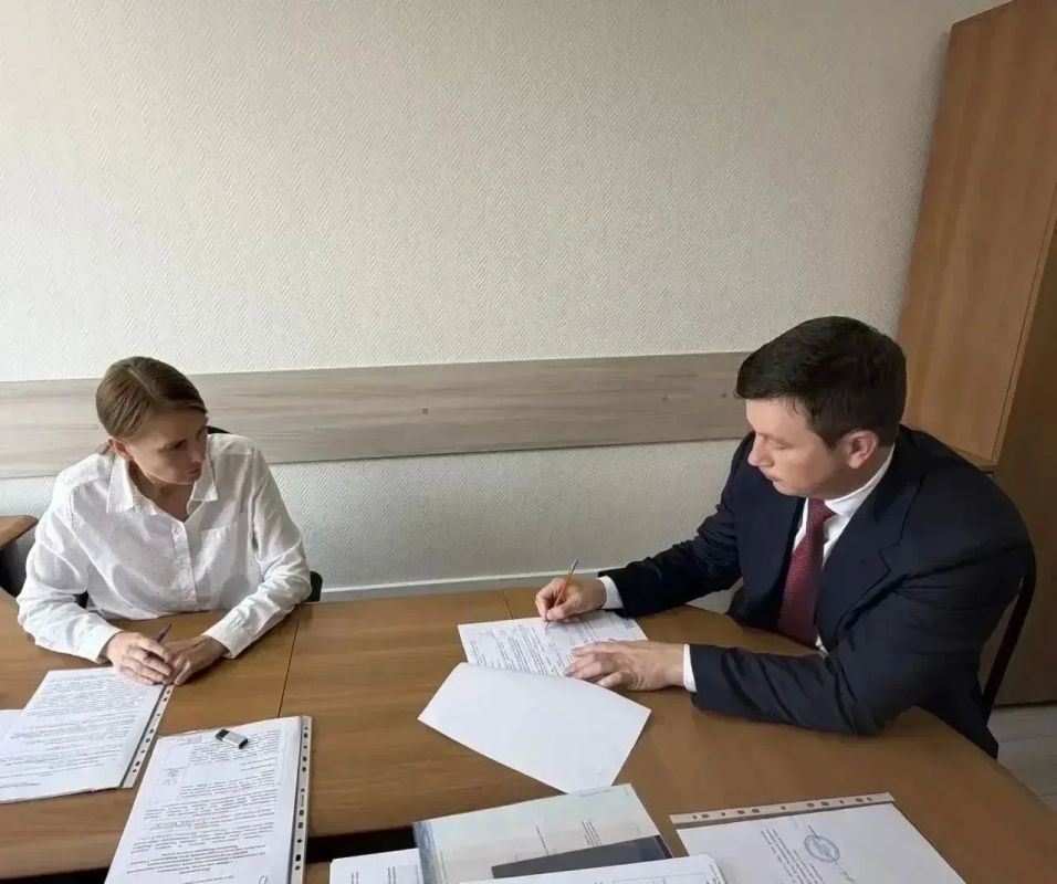 Антон Немкин подал документы для участия в выборах в Госдуму по округу №62