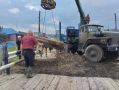 В Октябрьском округе восстановили мосты через реки Алмаз и Атер