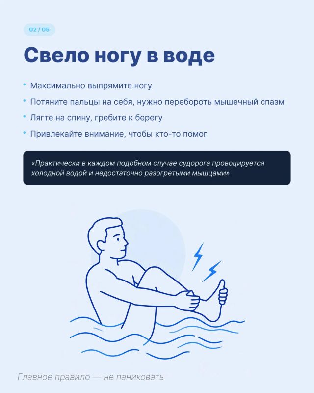 Главное правило — не паниковать Главное правило — не паниковать
