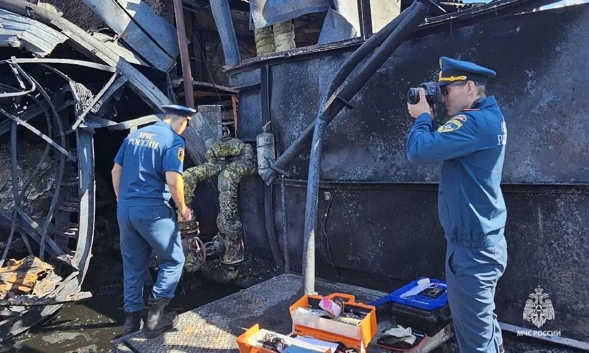 Причина пожара на предприятии устанавливается Причина пожара на предприятии устанавливается