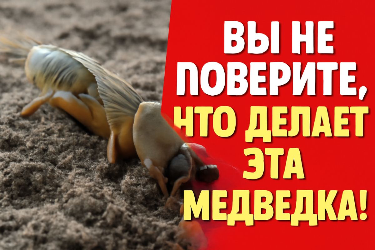 Как избавиться от медведки за пару часов: простые советы от дачников