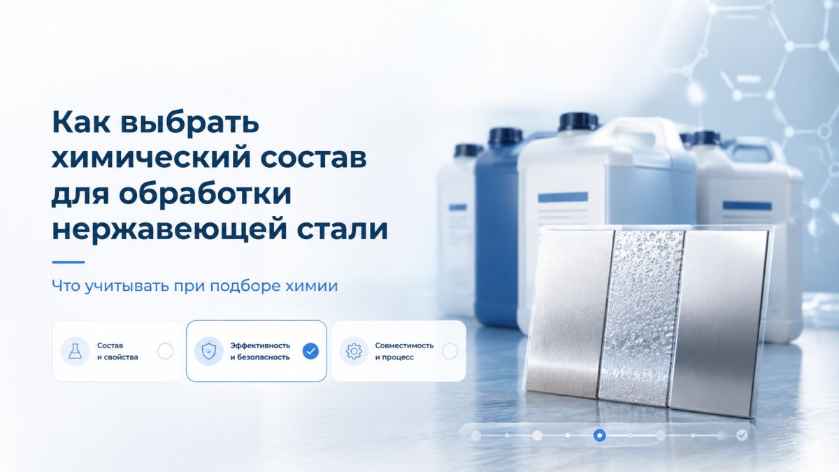 Как эффективно выбрать химический состав для нержавеющей стали