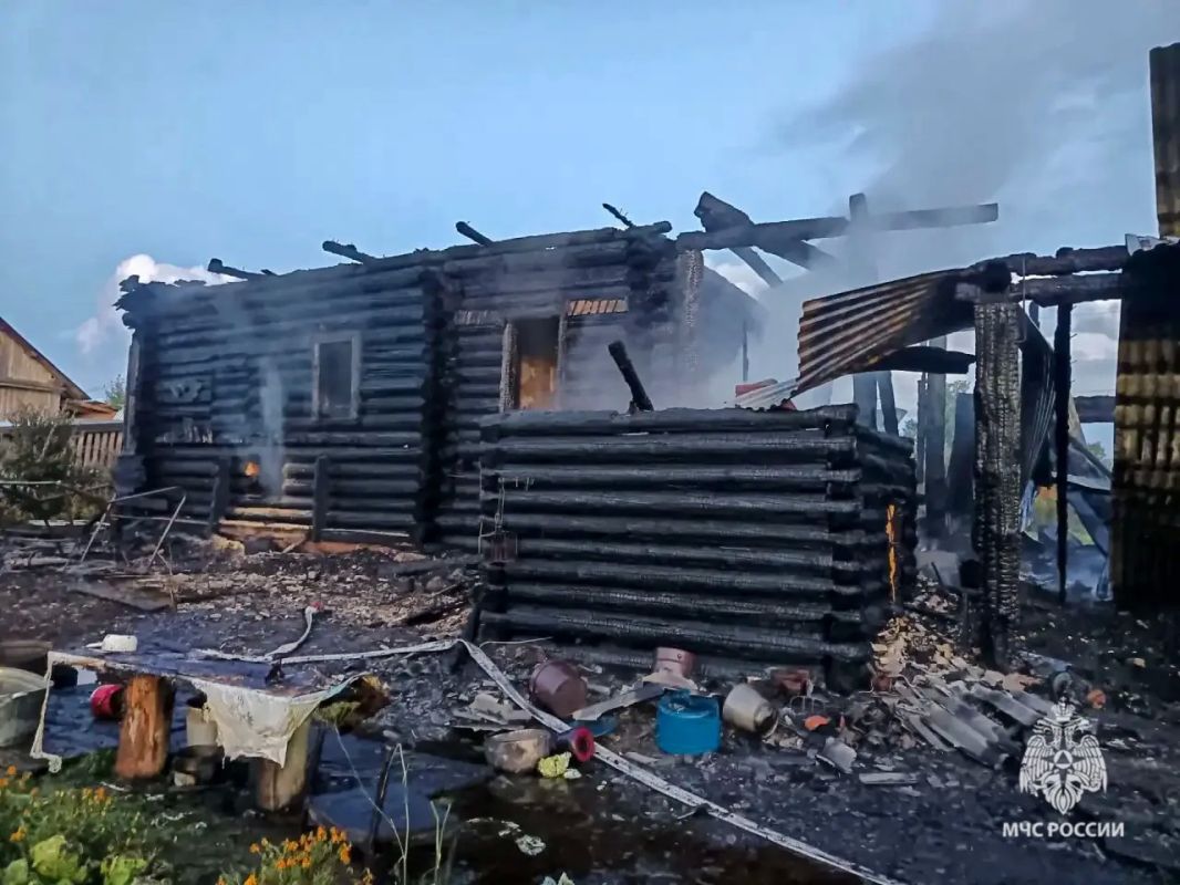 На пожаре в Юсьвинском округе погиб человек На пожаре в Юсьвинском округе погиб человек