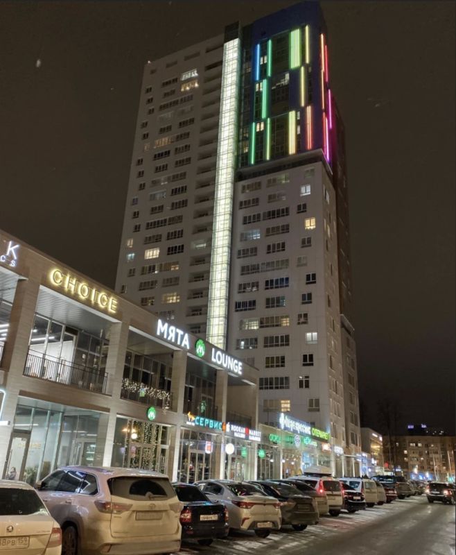 Ночную подсветку в ЖК «Новый Центр» отключили по просьбе жителей