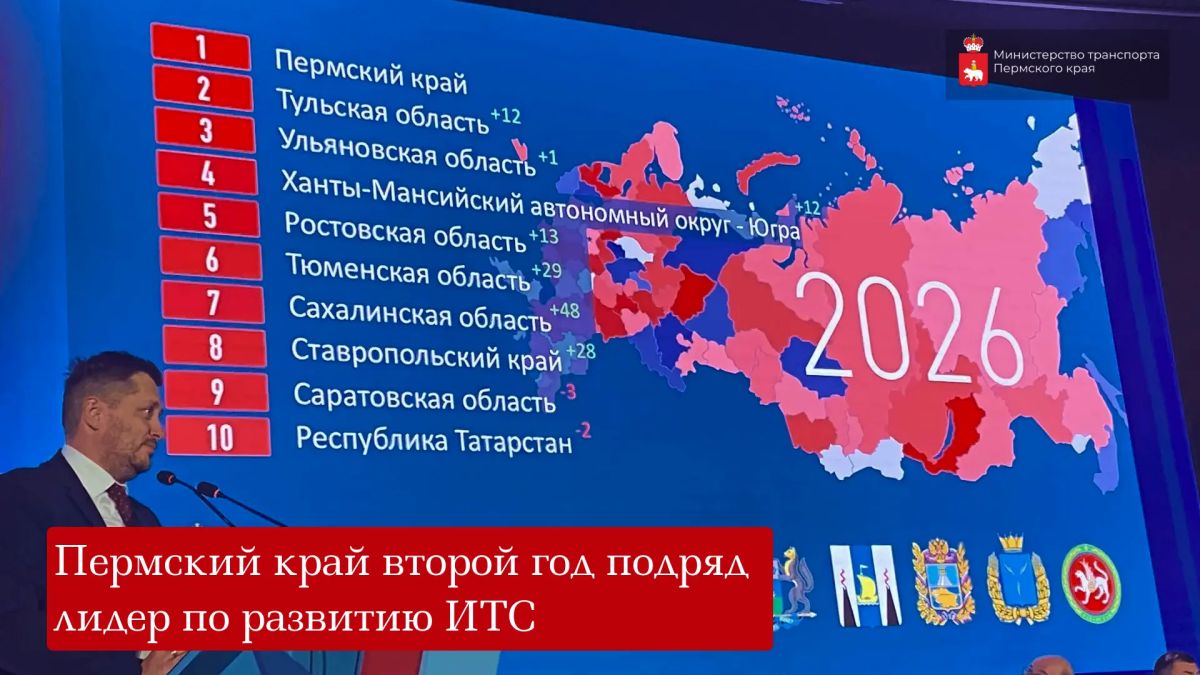 Пермский край снова ПЕРВЫЙ! Пермский край снова ПЕРВЫЙ!