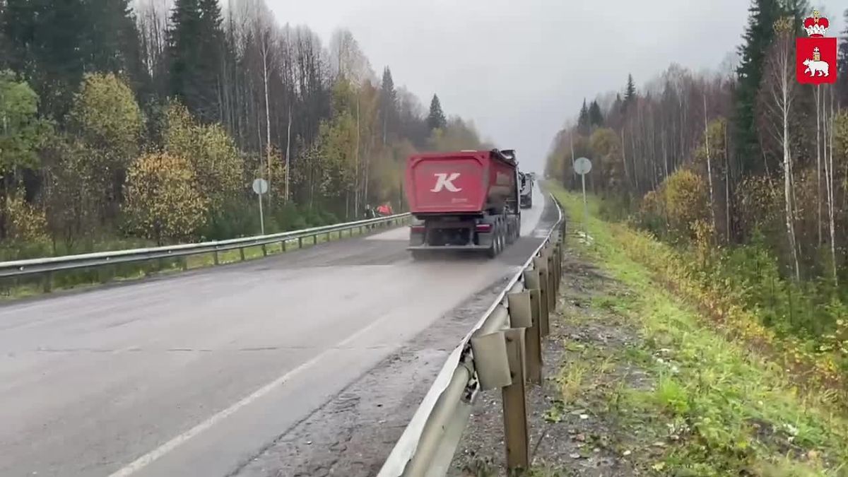 Движение на трассе Полазна-Чусовой открыто для всех видов транспорта