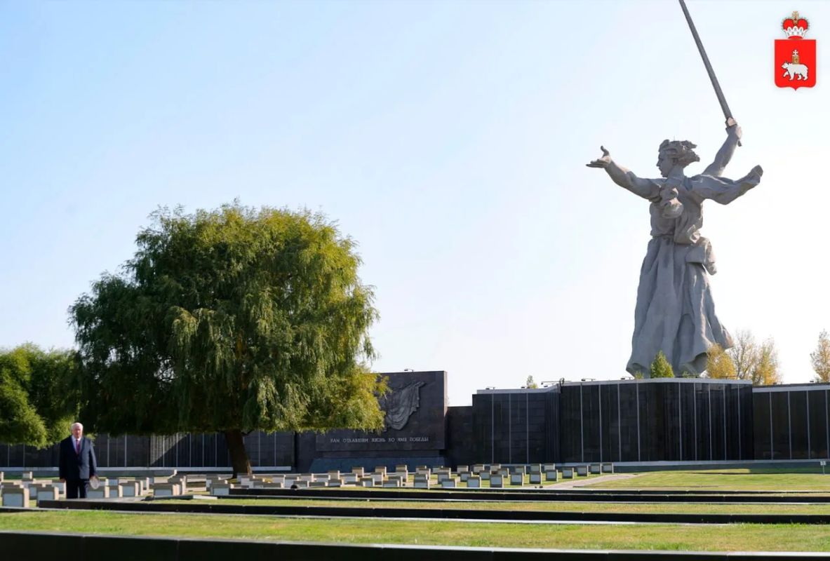 На Мамаевом кургане увековечили память воинов Прикамья На Мамаевом кургане увековечили память воинов Прикамья