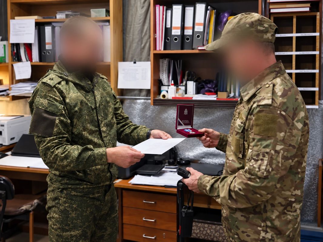 Бойцам батальона «Уральские Медведи» вручили медали