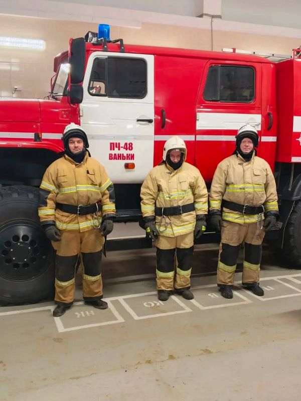 Пожарные спасли двух человек в Чайковском округе