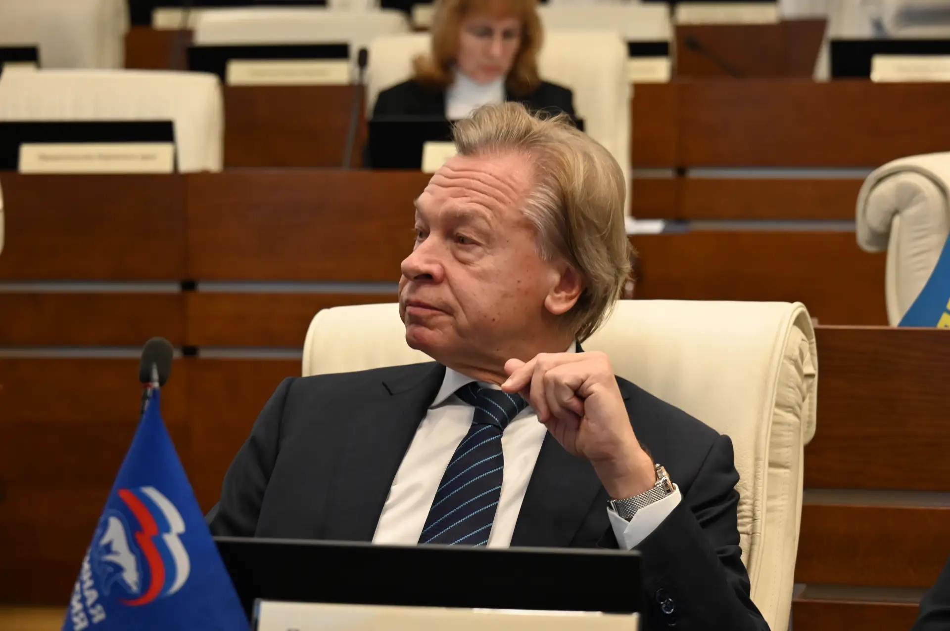 Краевой парламент делегировал Алексея Пушкова в Совет Федерации РФ